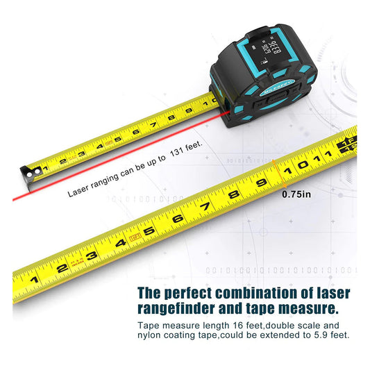 Digitalt måttband med laser